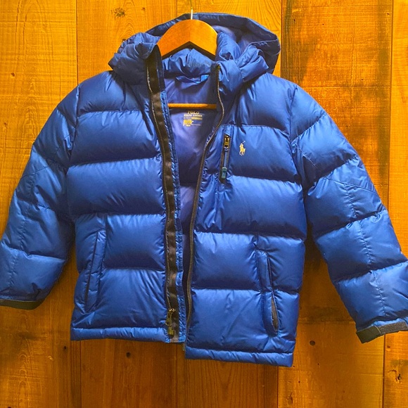 Polo Ralph Lauren Other - Blue Boys Polo Ralph Lauren Performance Duck Down Bubble Jacket.